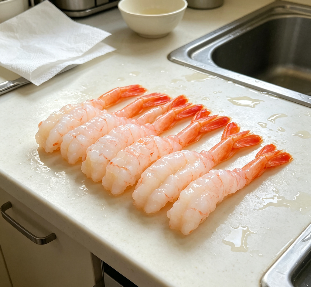 Delicate and Flavorful Shrimp Sushi - Freshness Captured