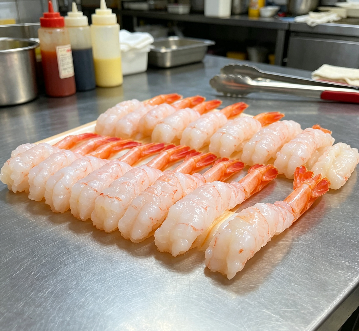Delicate and Flavorful Shrimp Sushi - Freshness Captured